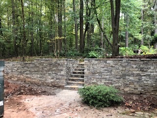 Outdoor Stone Steps